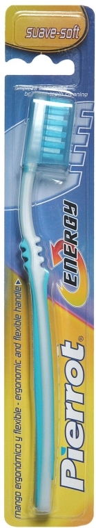 Зубная щетка "Энергия", мягкая, голубая - Pierrot Energy — фото N1