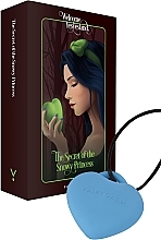 Мини-вибратор, ожерелье, синий - Fairygasm PleasureStone — фото N1