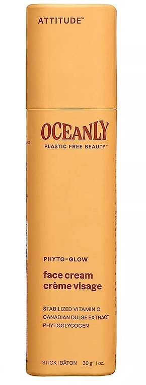 Крем-стік для обличчя з вітаміном С - Attitude Phyto-Glow Oceanly Face Cream — фото N3