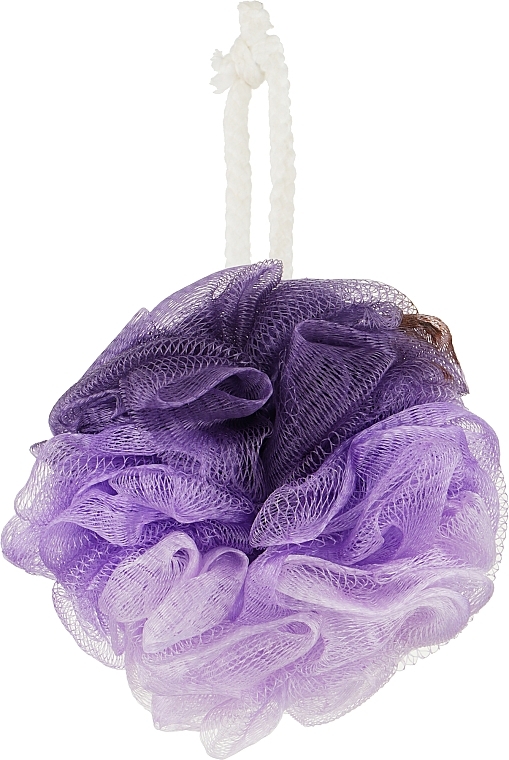 Мочалка для душу, 1929, фіолетова - SPL Bath Shower Sponge — фото N1