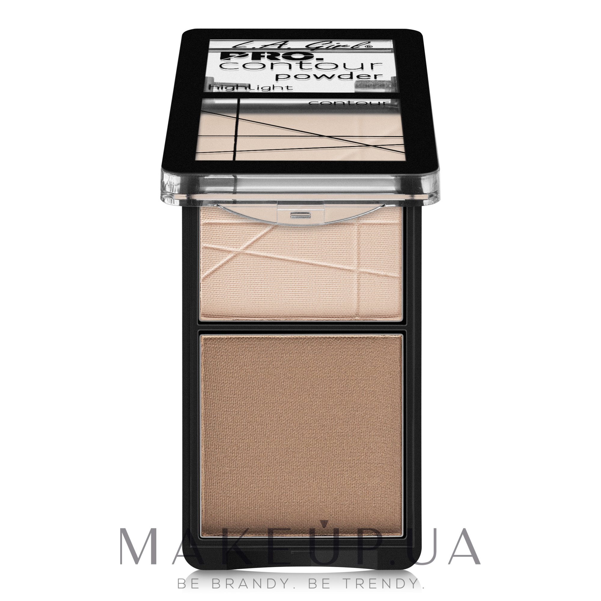 Пудра для контуринга обличчя - L.A.Girl Pro. Contour Powder — фото GCP661 - Fair