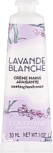 Успокаивающий крем для рук - L'Occitane En Provence lavender soothing hand cream — фото N1