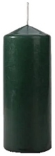Духи, Парфюмерия, косметика Свеча цилиндрическая 60x150 мм, зеленая - Bispol