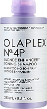 Духи, Парфюмерия, косметика Тонирующий шампунь для волос - Olaplex No 4P Blonde Enhancer Toning Shampoo