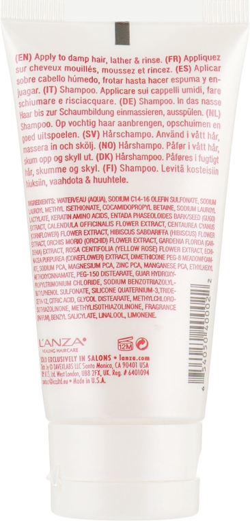 Шампунь для защиты цвета волос - L'Anza Healing ColorCare Color-Preserving Shampoo (мини) — фото N2