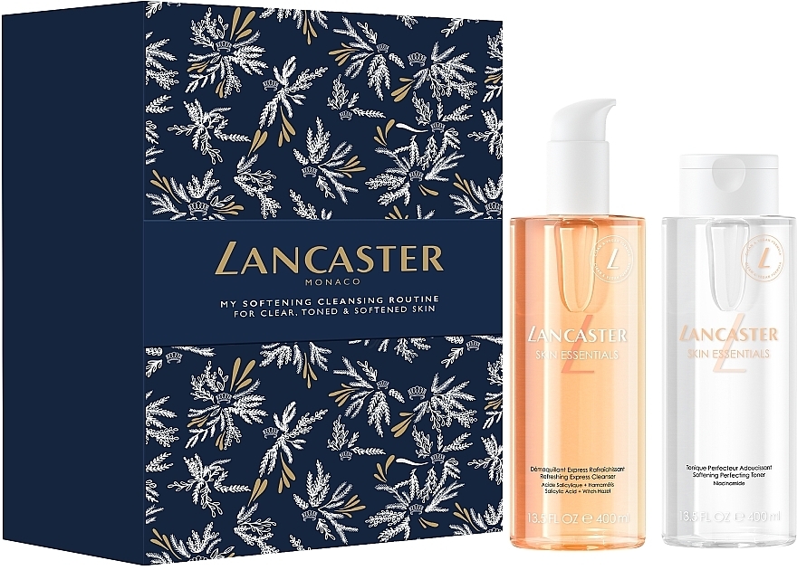 Набор - Lancaster Skin Essentials Set (toner/400ml + clean/400ml)