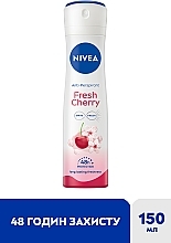 Антиперспірант "Свіжа вишня" - NIVEA Fresh Cherry Anti-Perspirant — фото N2