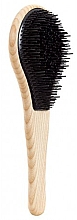 Духи, Парфюмерия, косметика Щетка для густых волос, черная - Michel Mercier Wood Detangling Brush