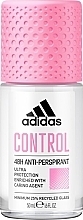 Дезодорант-антиперспірант кульковий для жінок - Adidas Control 48H Anti-Perspirant Deodorant Roll-On — фото N1