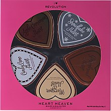 Духи, Парфюмерия, косметика Набор - I Heart Revolution Heaven (highlighter/5x10g)