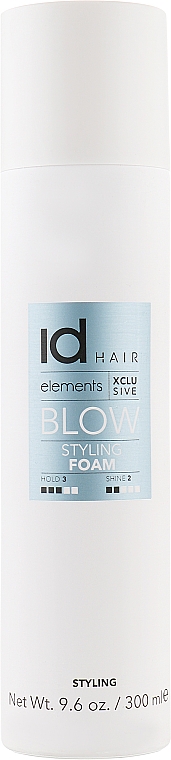 Пінка для укладання волосся - idHair Elements Xclusive Blow Styling Foam — фото N1