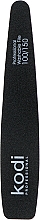 Духи, Парфюмерия, косметика Пилка для ногтей "Конусная" 100/150, черный/фиолетовый - Kodi Professional