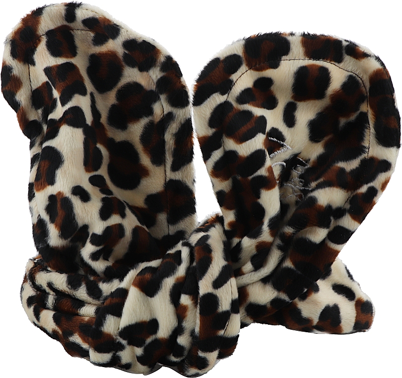 Обруч-ушки, леопардовые - Glov Spa Bunny Ears Headband Safari Edition — фото N1