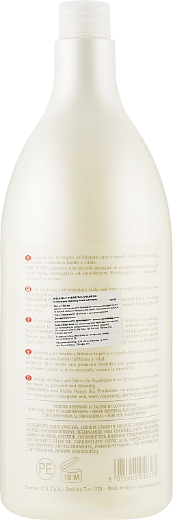 Шампунь для інтенсивного зволоження - vitality's Effecto Intensely Hydrating Shampoo — фото N2