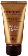 Духи, Парфюмерия, косметика Солнцезащитный крем для лица - Dior Bronze SPF 15 (тестер)