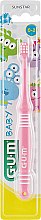 Зубна щітка "Baby", рожева - G.U.M Toothbrush — фото N1