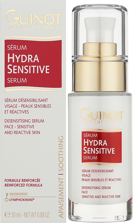 Успокаивающая сыворотка для чувствительной и реактивной кожи - Guinot Hydra Sensitive Serum