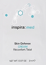 Духи, Парфюмерия, косметика Обогащенный успокаивающий крем - Inspira:cosmetics Med Skin Defense Cream (пробник)