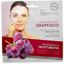 Маска для лица с косточками винограда - IDC Institute Face Mask  — фото N1
