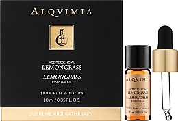 Ефірна олія "Лемонграс" - Alqvimia Lemongrass Essential Oil — фото N2