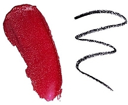 Набор - Makeup Revolution X DC Dangerous Red Harley Quinn Lip Kit (lipstick/1.5 g + lip/liner/1 g) — фото N4