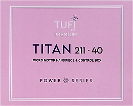 Фрезер TITAN 211-40, белый - Tufi Profi Premium  — фото N2