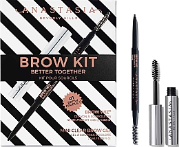 Набір - Anastasia Beverly Hills Better Together Brow Kit Taupe (pencil/0.08g + gel/2.5g) — фото N1