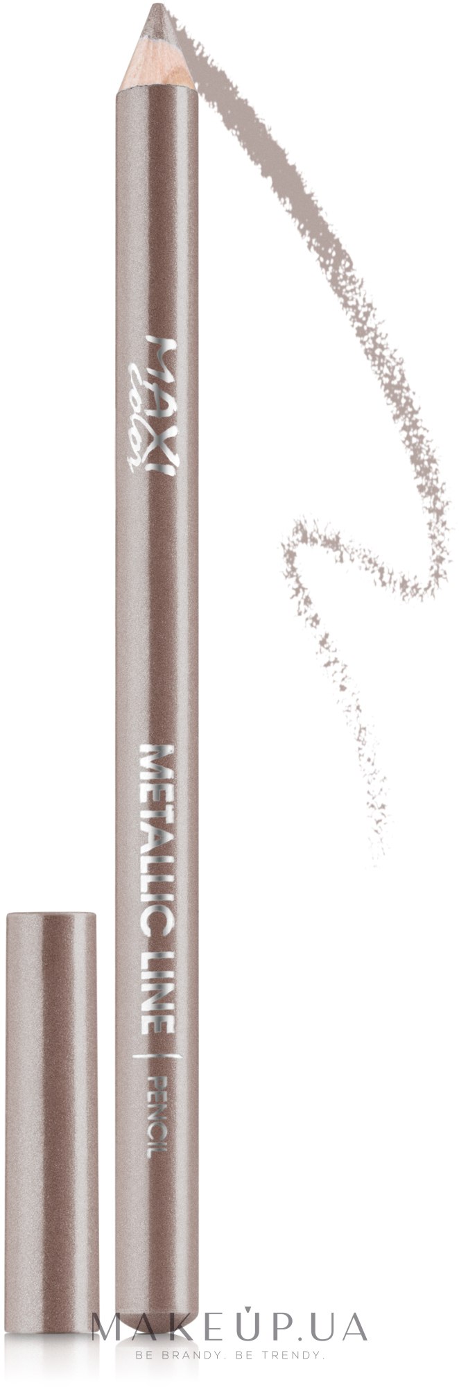 Карандаш для глаз - Maxi Color Metallic Line Pencil — фото 02 - Bronze