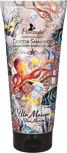 Гель для душа «Голубое море» - Florinda Shampoo Shower Gel — фото N1