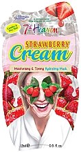 Парфумерія, косметика Крем-маска для обличчя "Полуниця" - 7th Heaven Strawberry Cream Mask