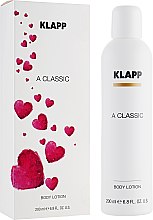 Духи, Парфюмерия, косметика Лосьон для тела "Витамин А" - Klapp A Classic Body Lotion