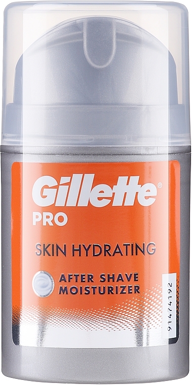 Крем после бритья - Gillette Pro Skin Hydrating After Shave Moisturing Spf15 — фото N2