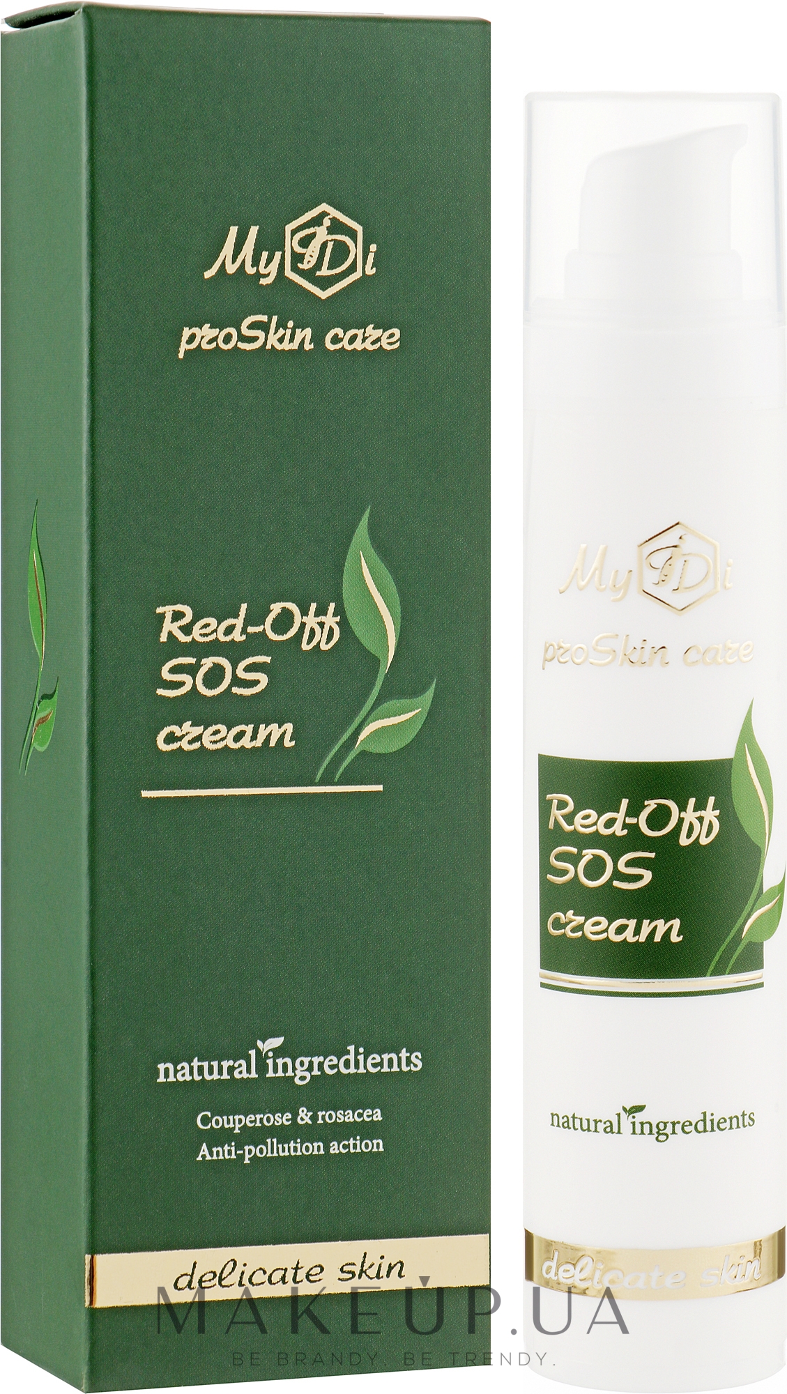 Заспокійливий SOS-крем для чутливої шкіри - MyIDi Red-Off SOS Cream — фото 50ml