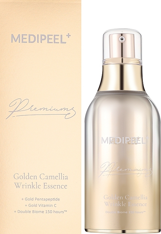 Эссенция для лица от морщин - Medi Peel Premium Golden Camellia Wrinkle Essence — фото N2