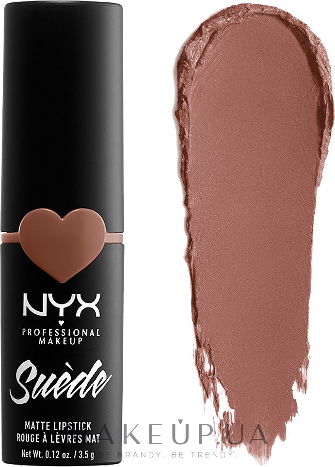Матовая помада для губ - NYX Professional Makeup Suede Matte Lipstick — фото 04 - Free Spirit