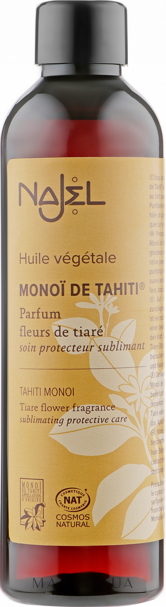 Олія для тіла - Najel Tahiti Monoi — фото 125ml
