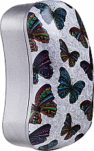 Духи, Парфюмерия, косметика Щетка для волос - Dessata Original Mini Butterflies-Silver