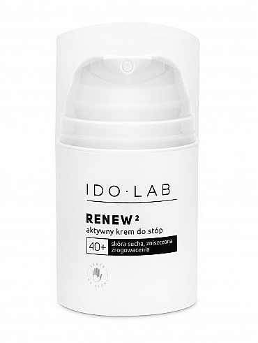 Крем для ног с сильным регенерирующим эффектом - Idolab Renew2 Cream 40+ — фото N1