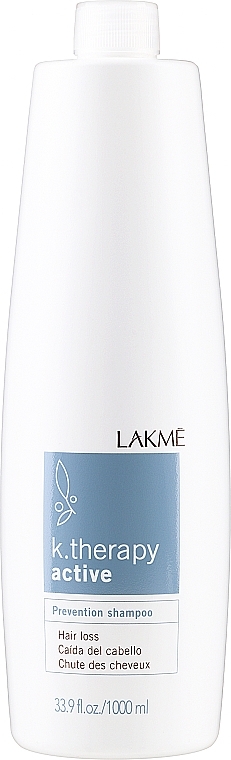 Лечебный шампунь актив предупреждающий выпадение волос - Lakme K.Therapy Active Prevention Shampoo — фото N3
