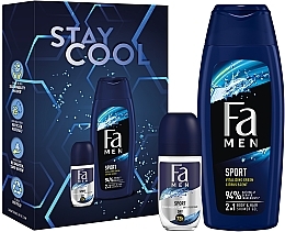 Парфумерія, косметика Набір "Sport. Stay Cool" - Fa Men (sh/gel/250ml + deo/50ml)