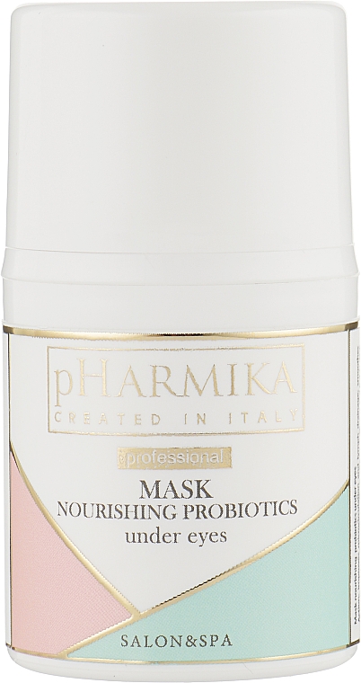 Маска для повік, живильна - pHarmika Mask Nourishing Probiotics Under Eyes