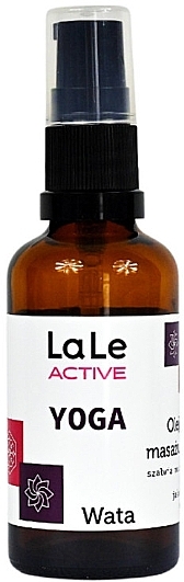 Масажна олія для тіла "Wata" - La-Le Active Yoga Body Massage Oil — фото N1