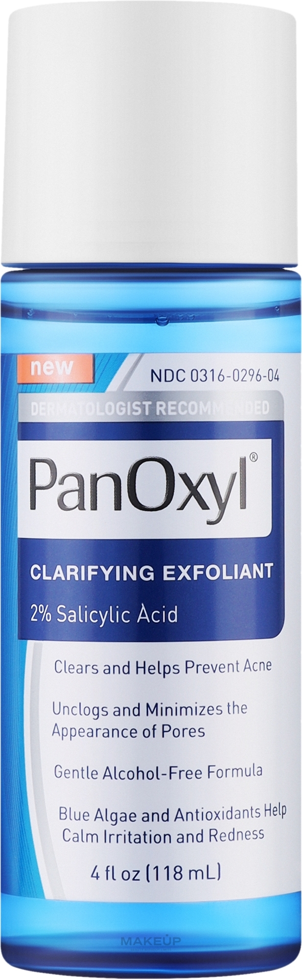 Осветляющий эксфолиант с 2% салициловой кислоты - PanOxyl Clarifying Exfoliant 2% Salicylic Acid — фото 118ml