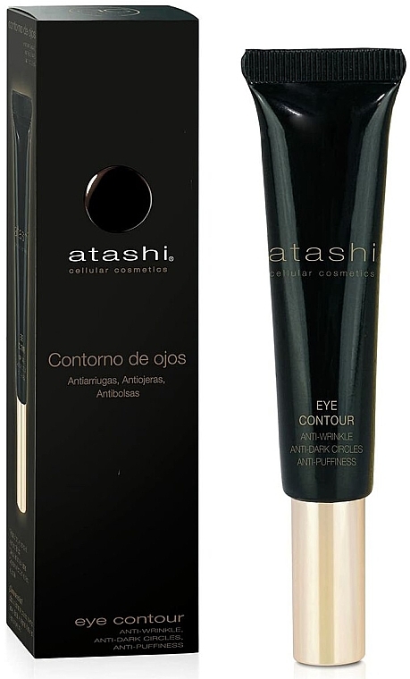 Крем для контура глаз против морщин - Atashi Anti-Wrinkle Eye Contour Cream — фото N1
