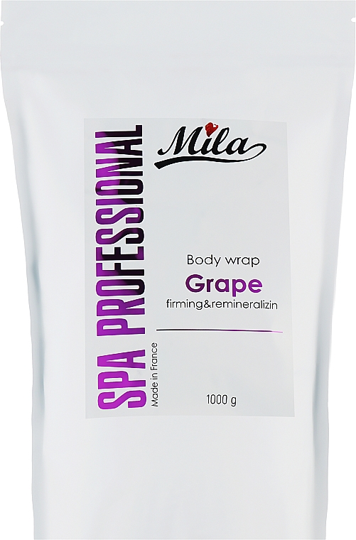 Обертывание для тела омолаживающее "Виноград" - Mila Body Wrap Grape — фото N1