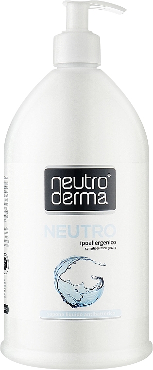 Антибактериальное жидкое мыло для рук с растительным глицерином - Neutro Derma