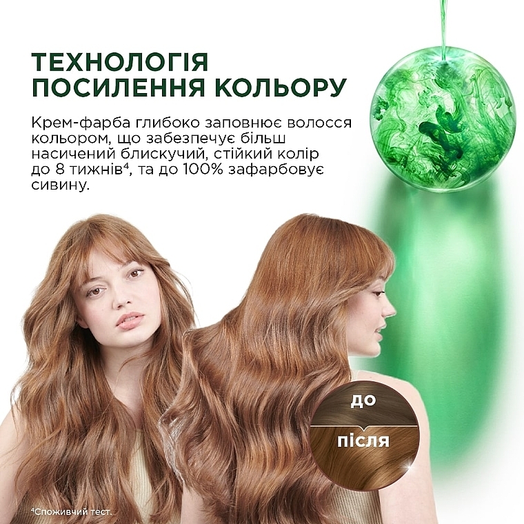 УЦЕНКА Стойкая краска для волос c интенсивным питанием - Garnier Color Naturals * — фото N2