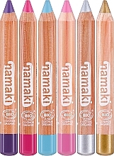 Набор карандашей для раскрашивания лица - Namaki Set Of Magical Worlds Skin Colour Pencils (f/paint/6x2,1g) — фото N2