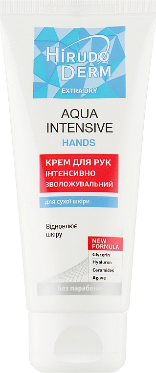 Интенсивно увлажняющий крем для рук - Hirudo Derm Aqua Intensive Hands — фото N2