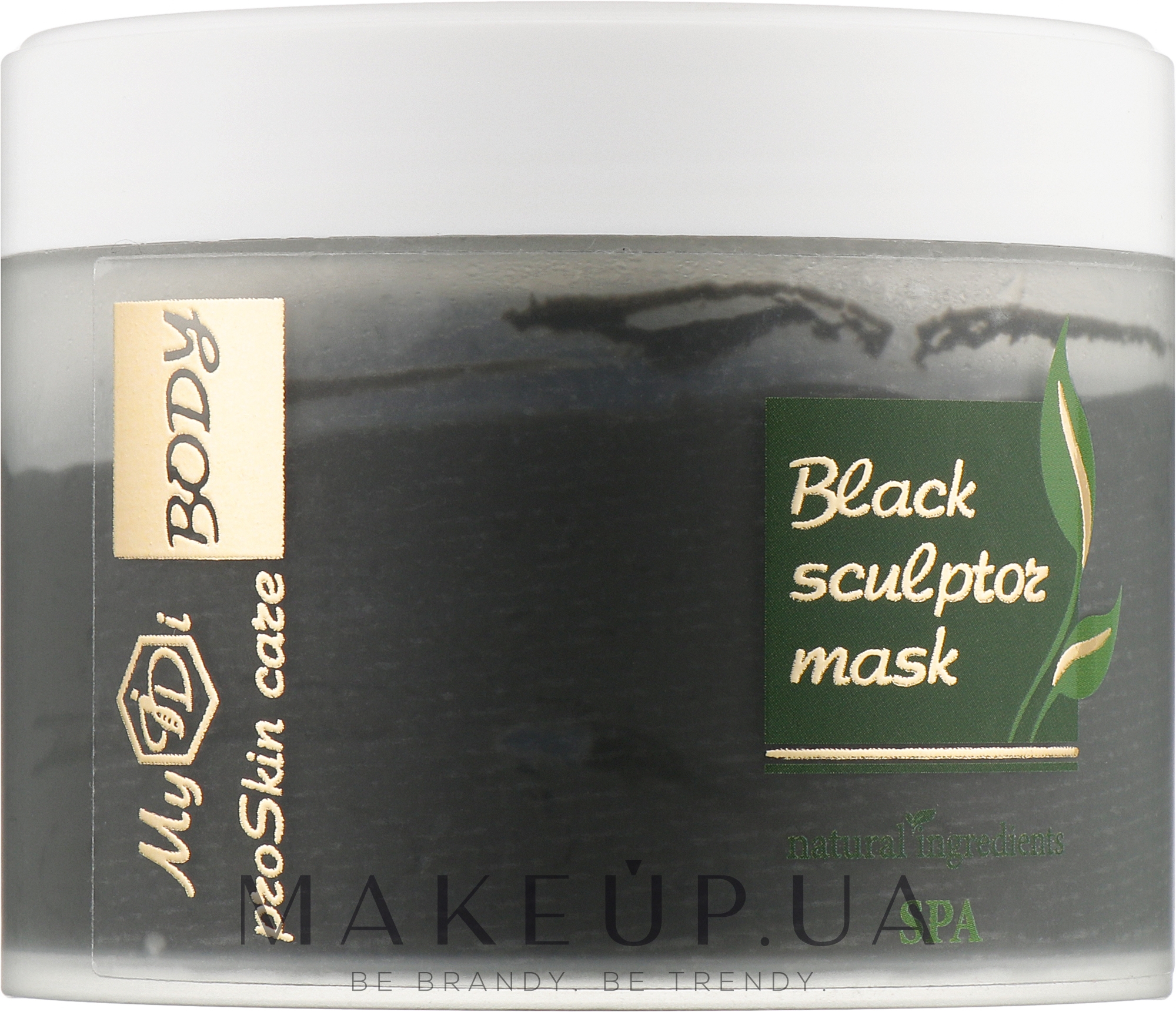 Черная маска-скульптор для тела - MyIDi SPA Black Sculptor Mask — фото 300ml